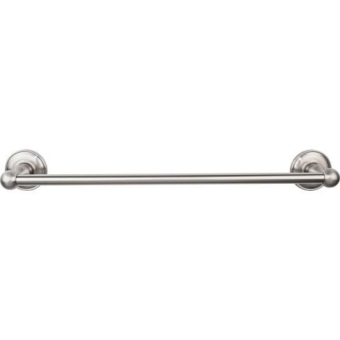 Top Knobs Edwardian Bath Towel Bar Single - Plain Bplate