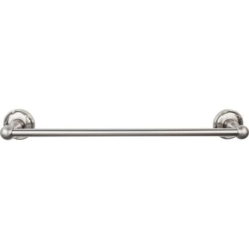 Top Knobs Edwardian Bath Towel Bar Single - Ribbon Bplate