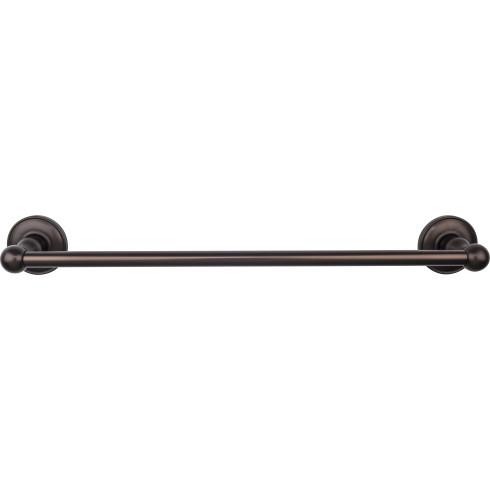 Top Knobs Edwardian Bath Towel Bar Single - Plain Bplate