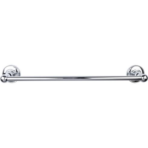 Top Knobs Edwardian Bath Towel Bar Single - Plain Bplate