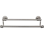 Top Knobs Edwardian Bath Towel Bar Double - Plain Bplate