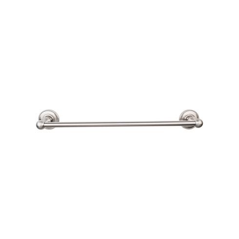 Top Knobs Edwardian Bath Towel Bar Single - Beaded Bplate