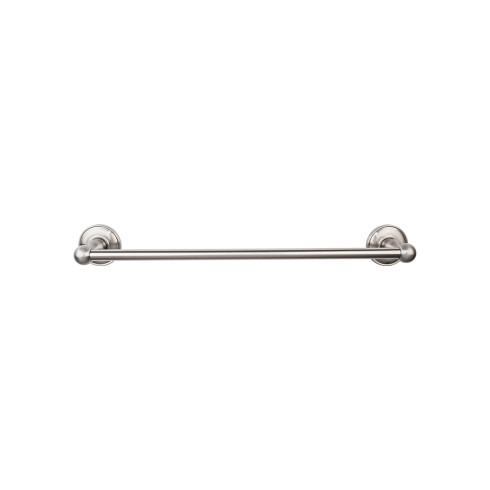 Top Knobs Edwardian Bath Towel Bar Single - Plain Bplate