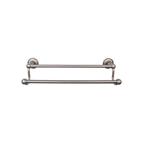 Top Knobs Edwardian Bath Towel Bar Double - Plain Bplate