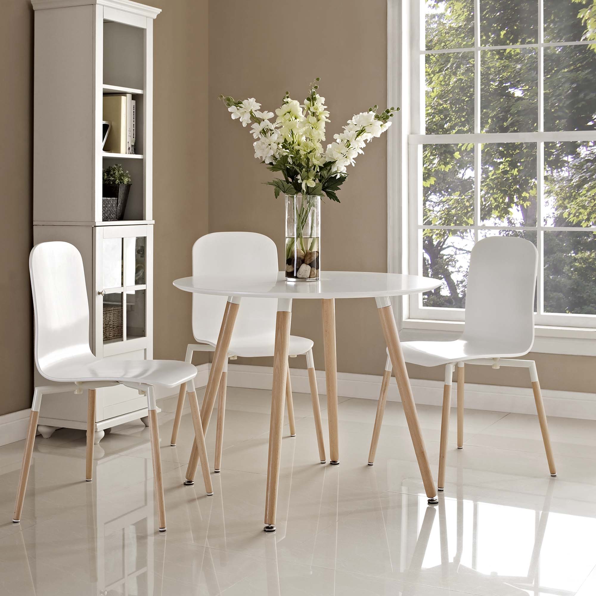 Modway Track Round Dining Table