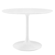 Modway Lippa 40" Round Wood Dining Table