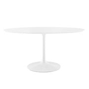 Modway Lippa 60" Oval Wood Dining Table