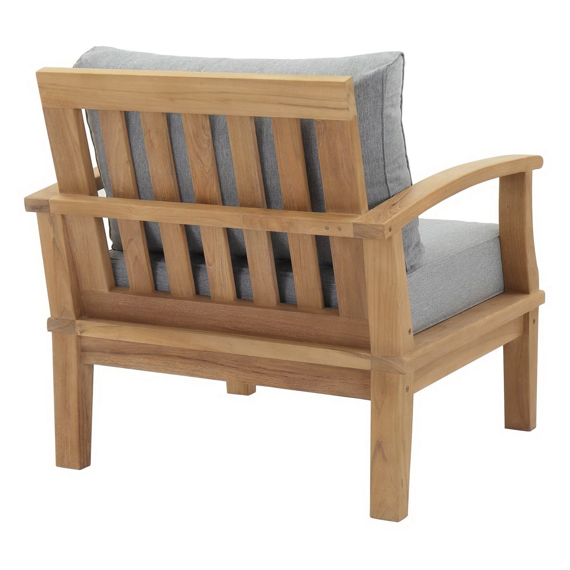 Modway Marina Outdoor Patio Teak Armchair
