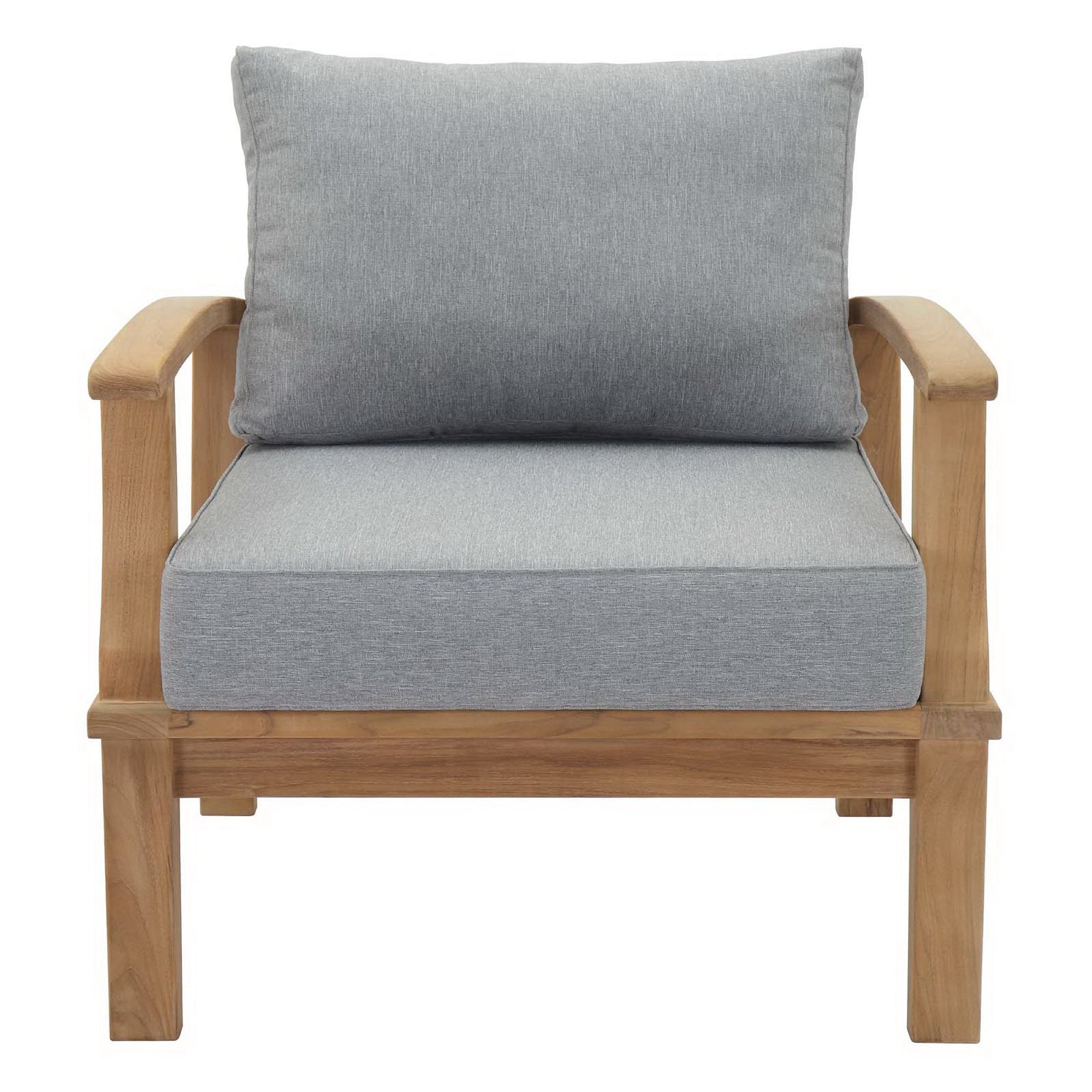 Modway Marina Outdoor Patio Teak Armchair