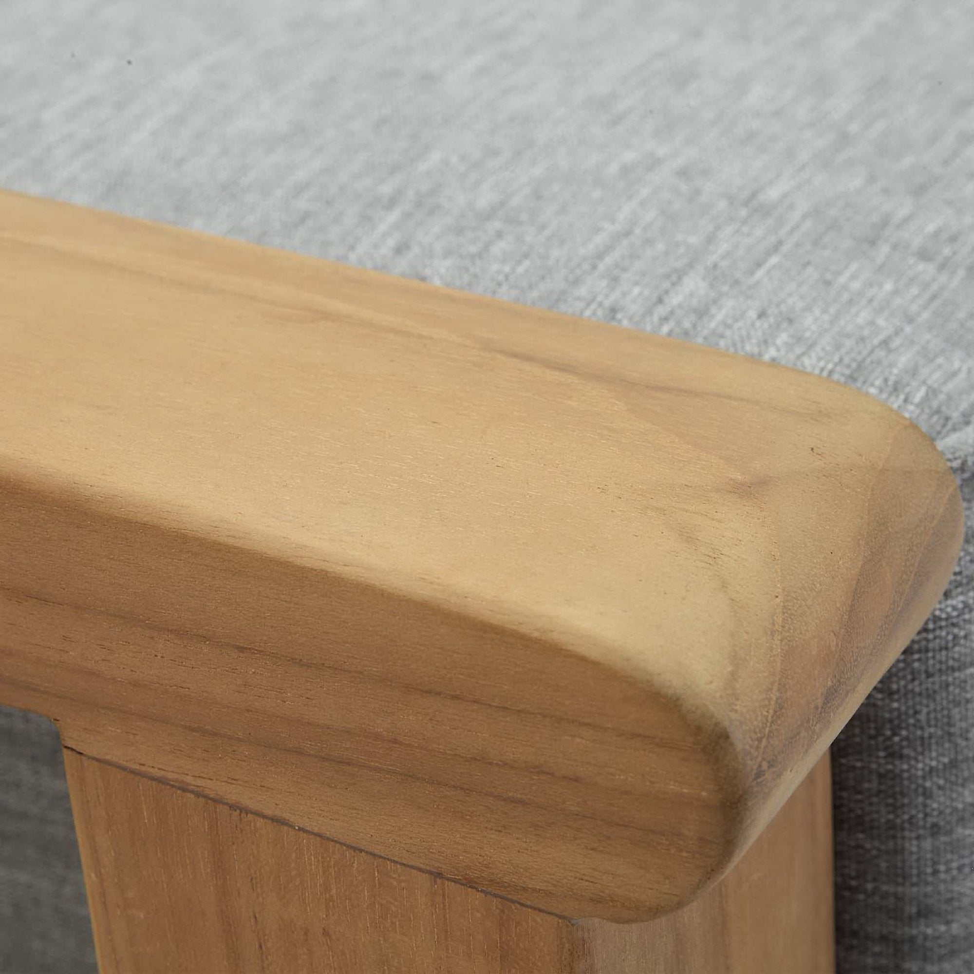 Modway Marina Outdoor Patio Teak Ottoman