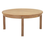Modway Marina Outdoor Patio Teak Round Coffee Table