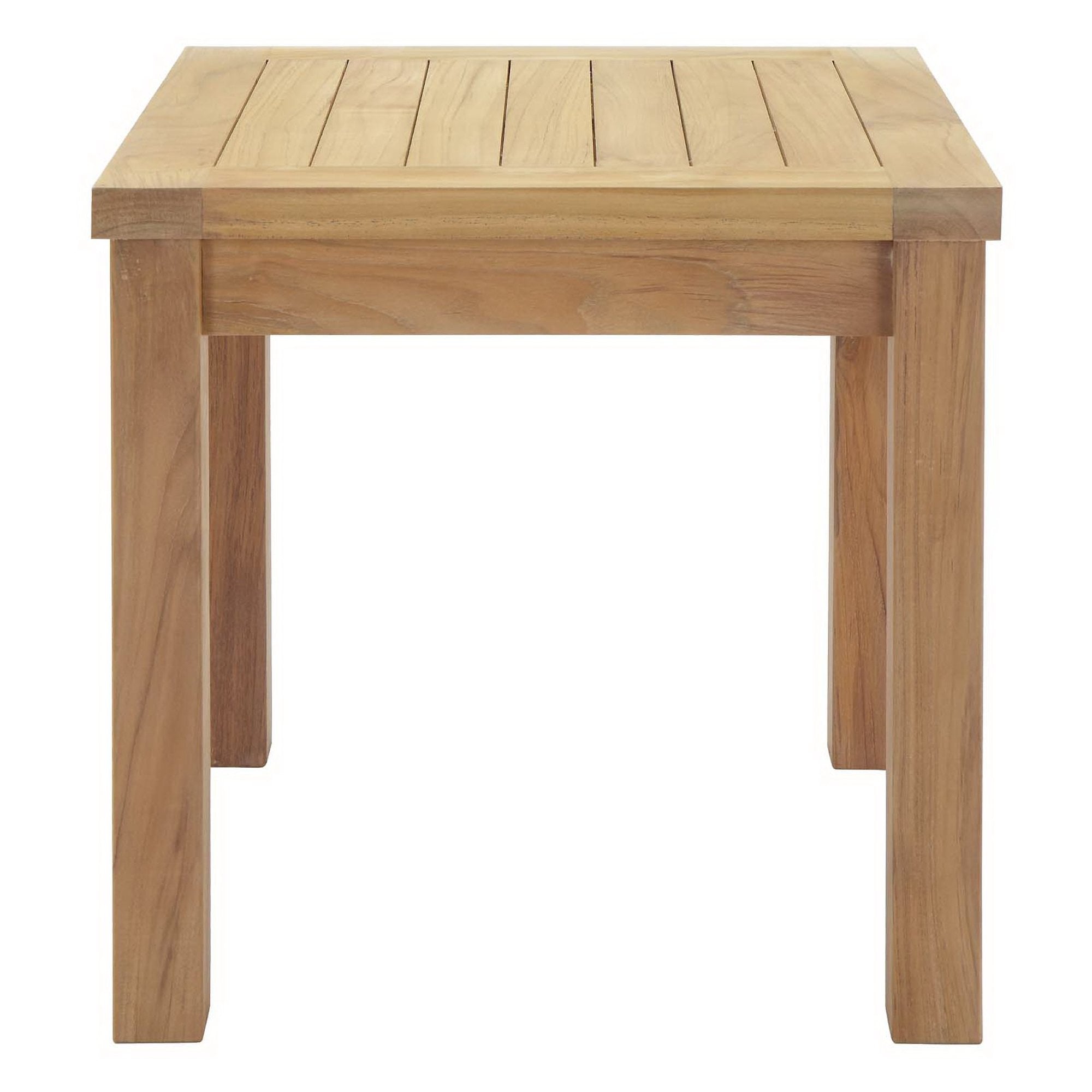 Modway Marina Outdoor Patio Teak Side Table