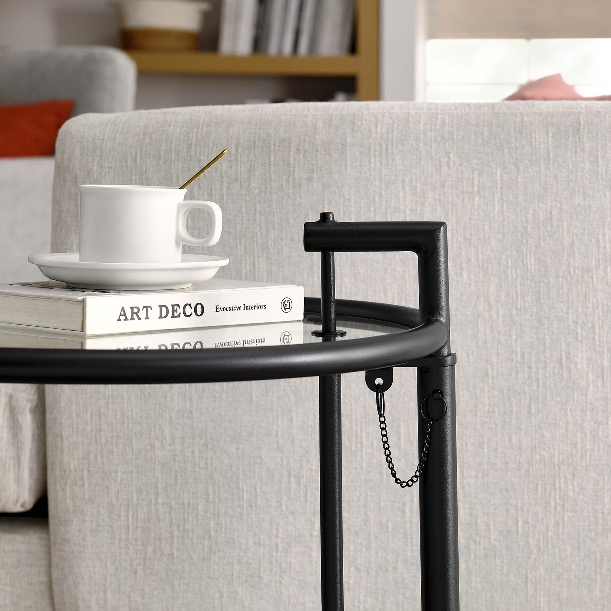 Modway Eileen Gray Metal Side Table