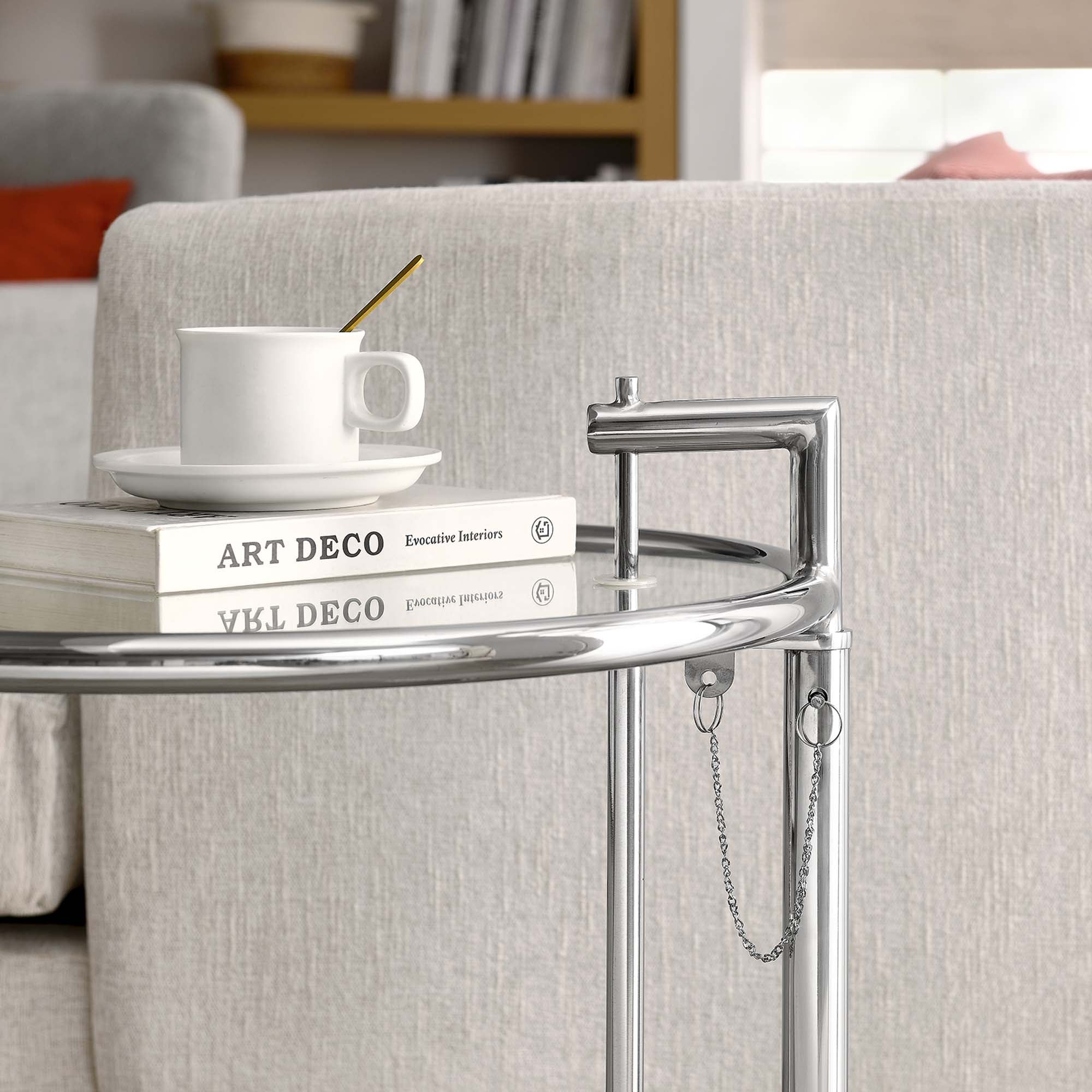 Modway Eileen Gray Metal Side Table