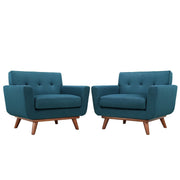 Modway Engage Wood Armchair Set of 2