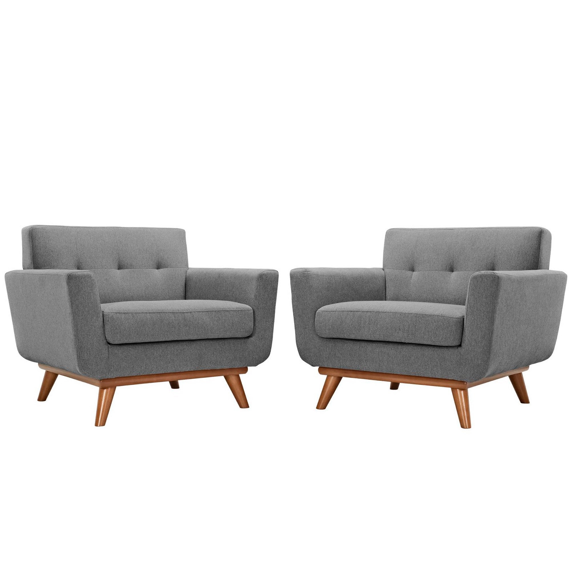 Modway Engage Wood Armchair Set of 2