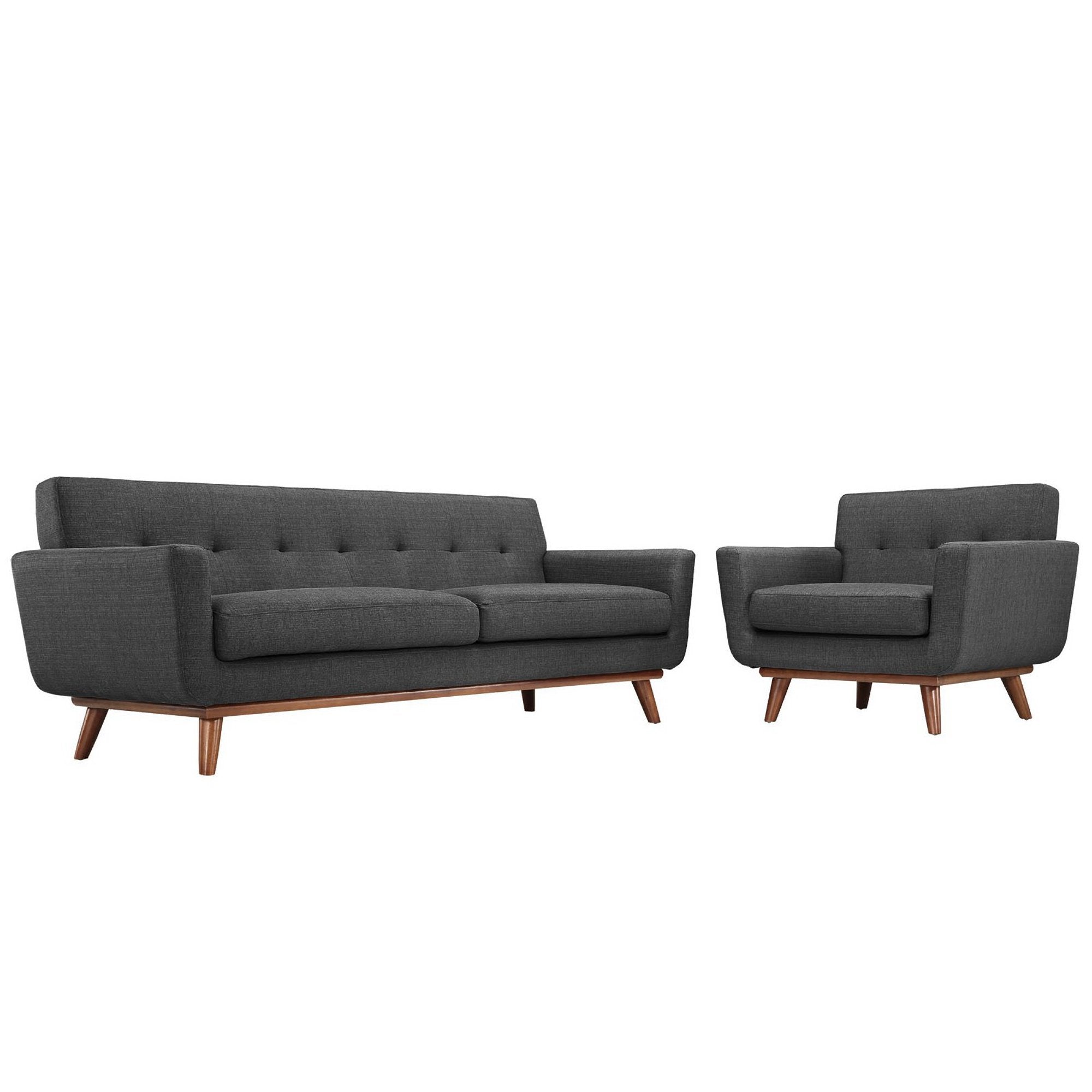 Modway Engage Armchair and Sofa Set of 2