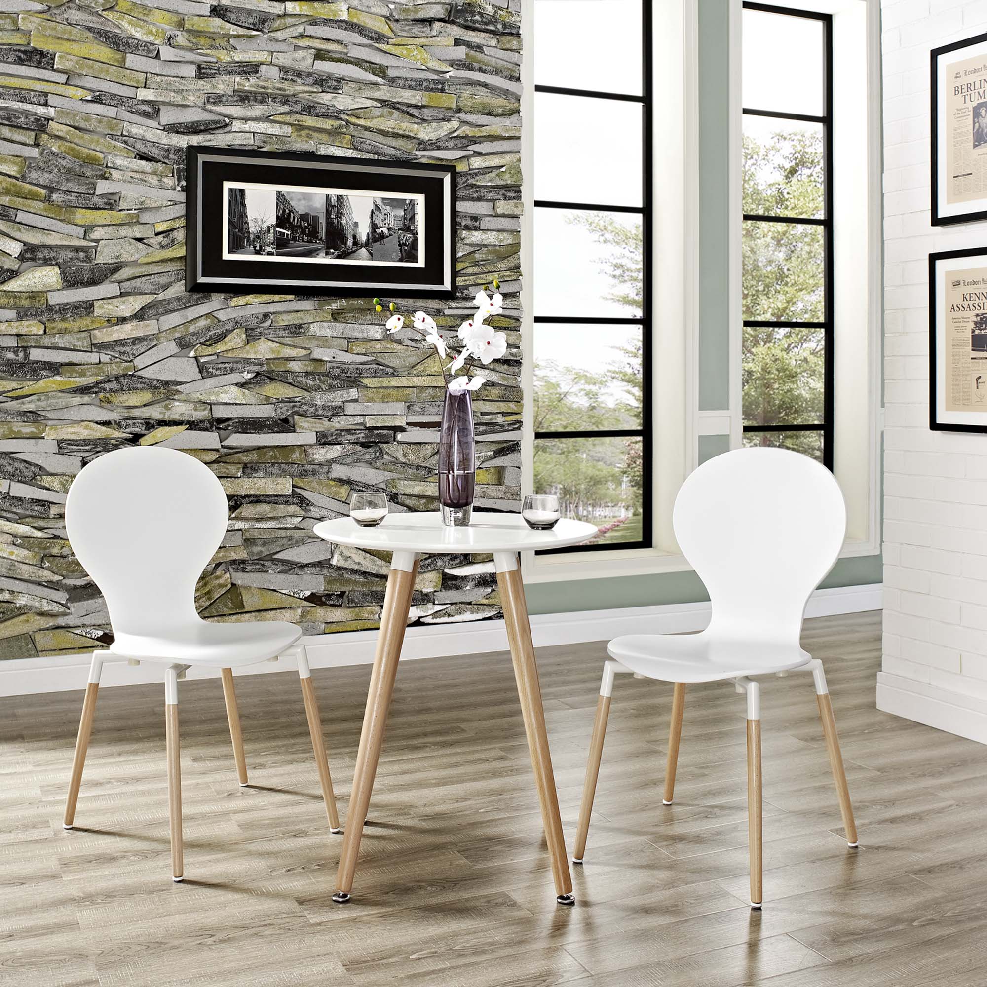 Modway Path Dining Chair Set of 2