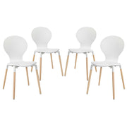 Modway Path Dining Chair Set of 4