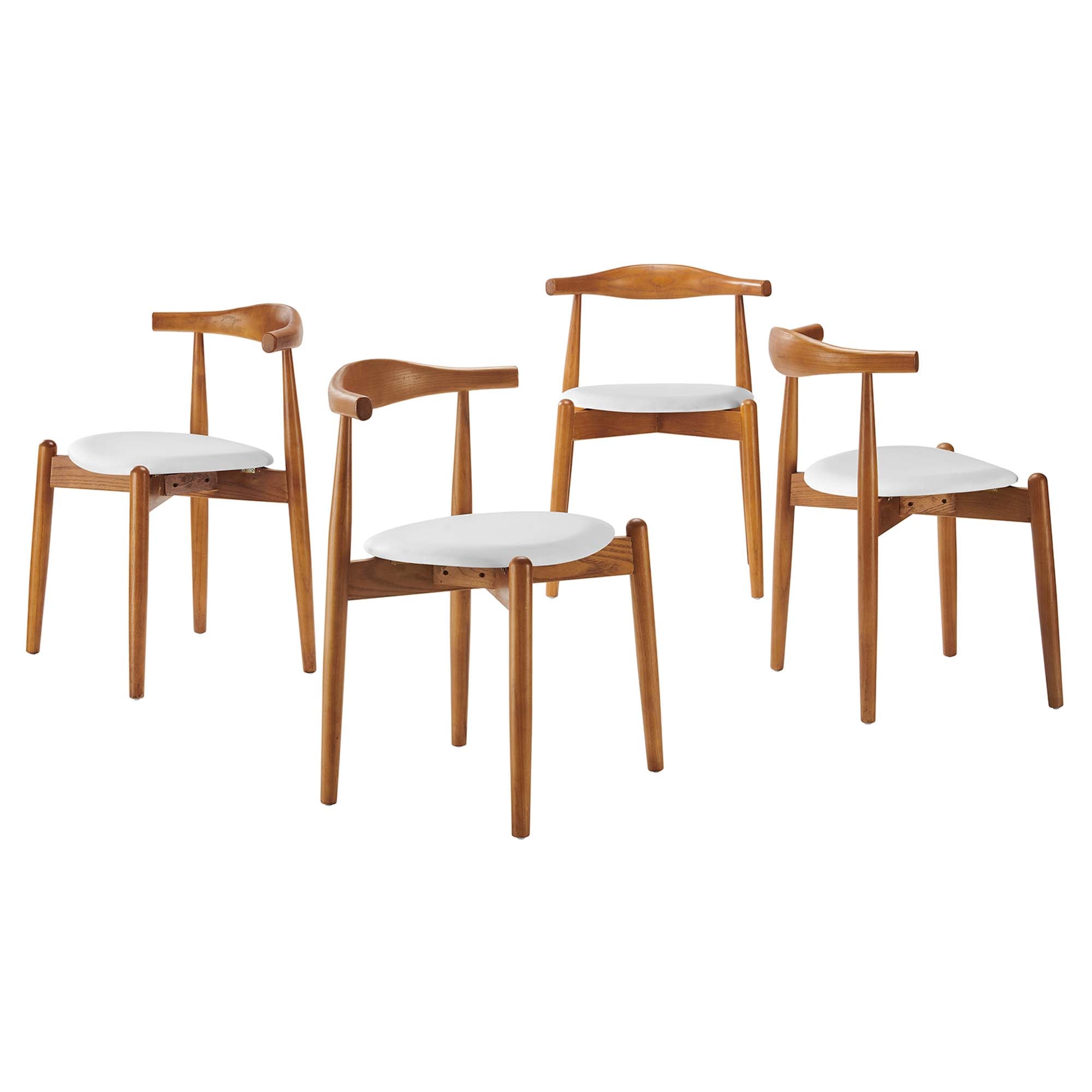 Modway Stalwart Dining Side Chairs Set of 4