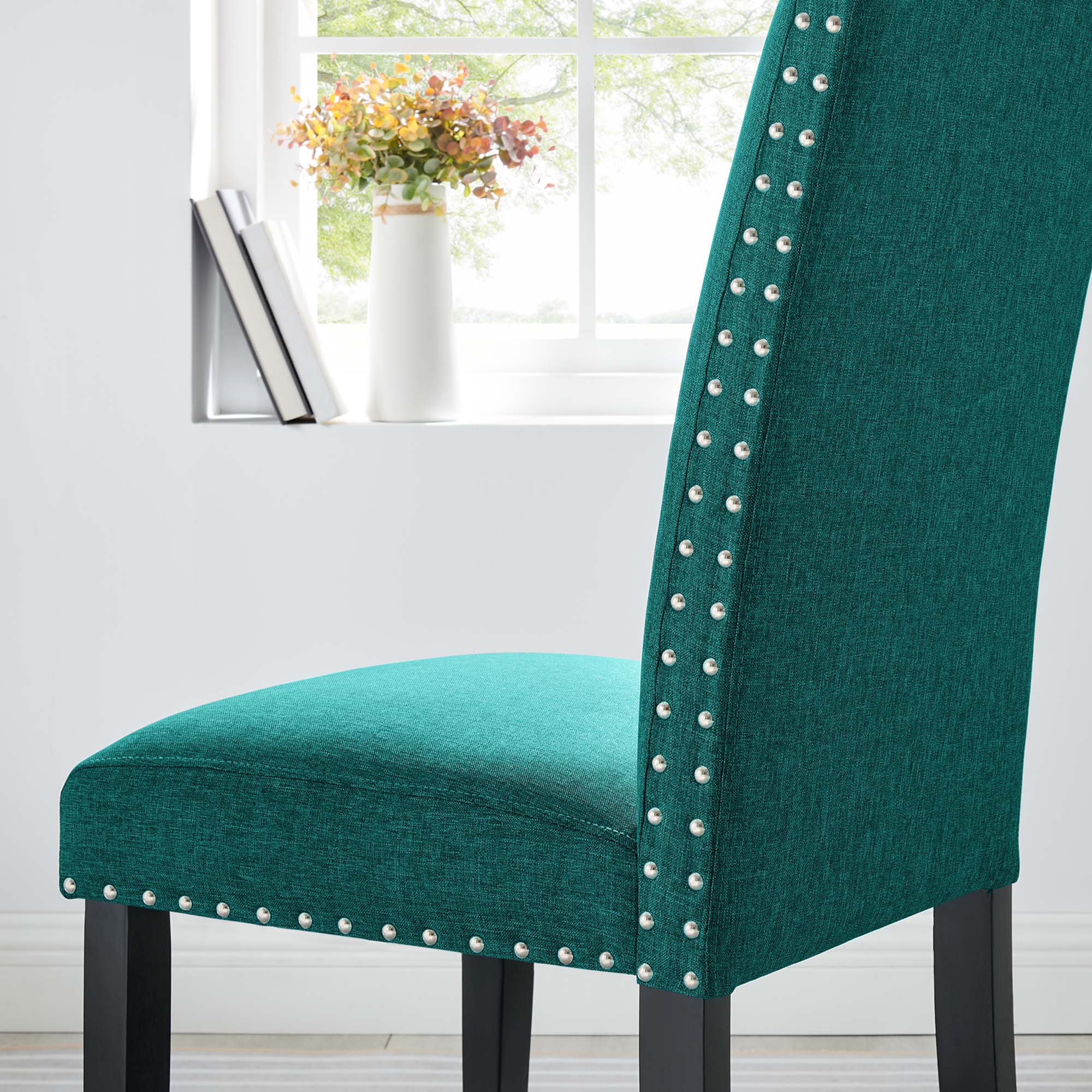 Modway Parcel Dining Upholstered Fabric Side Chair