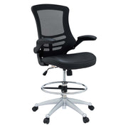 Modway Attainment Vinyl Drafting Chair
