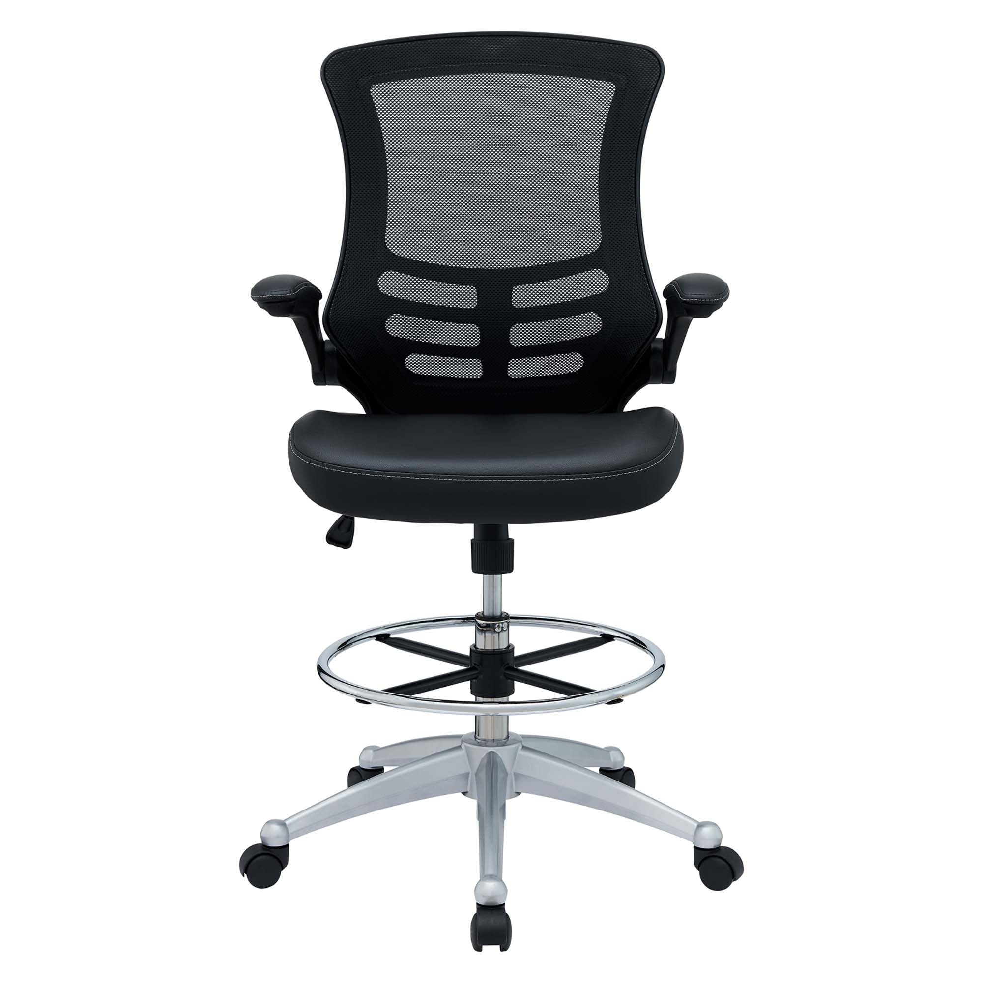 Modway Attainment Vinyl Drafting Chair