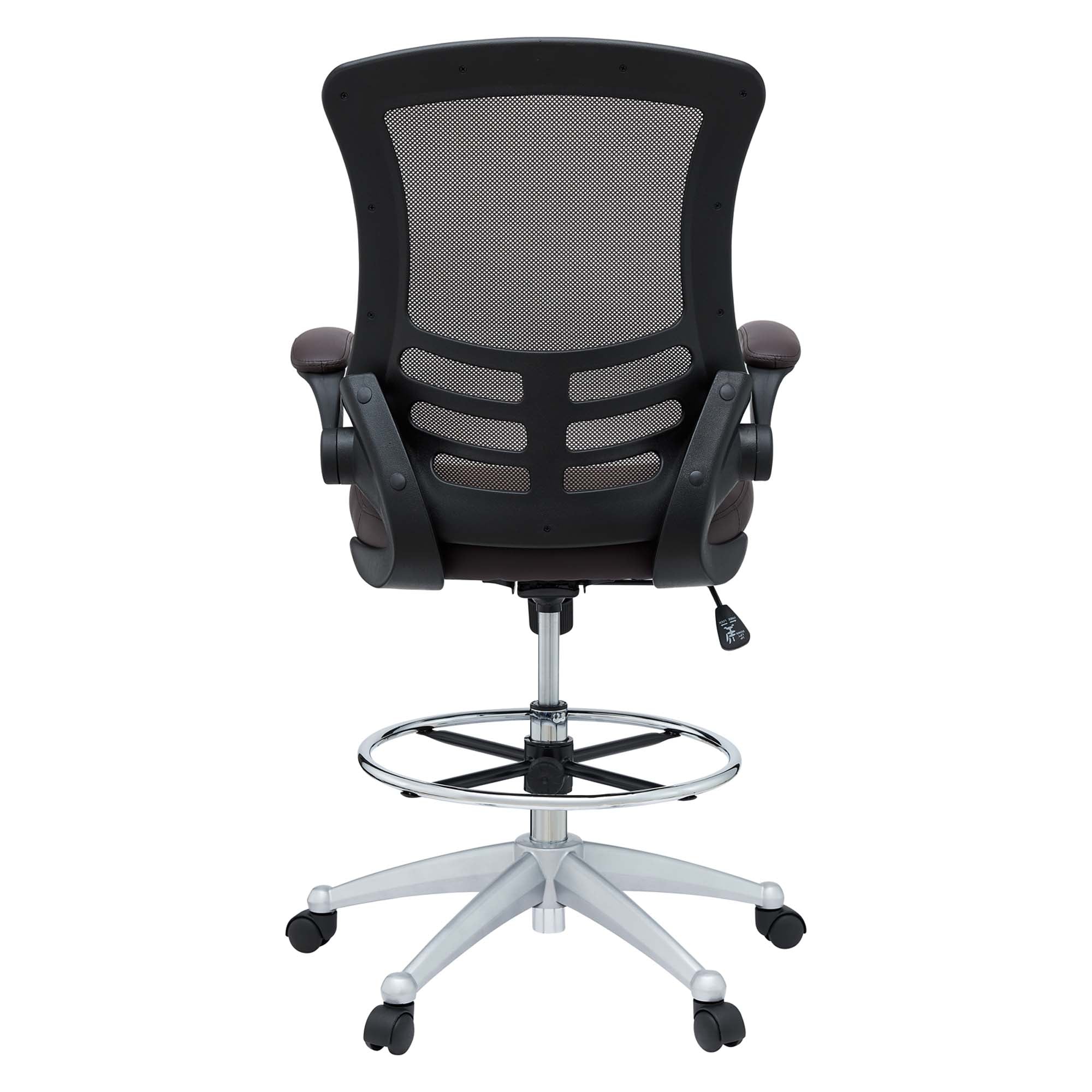 Modway Attainment Vinyl Drafting Chair