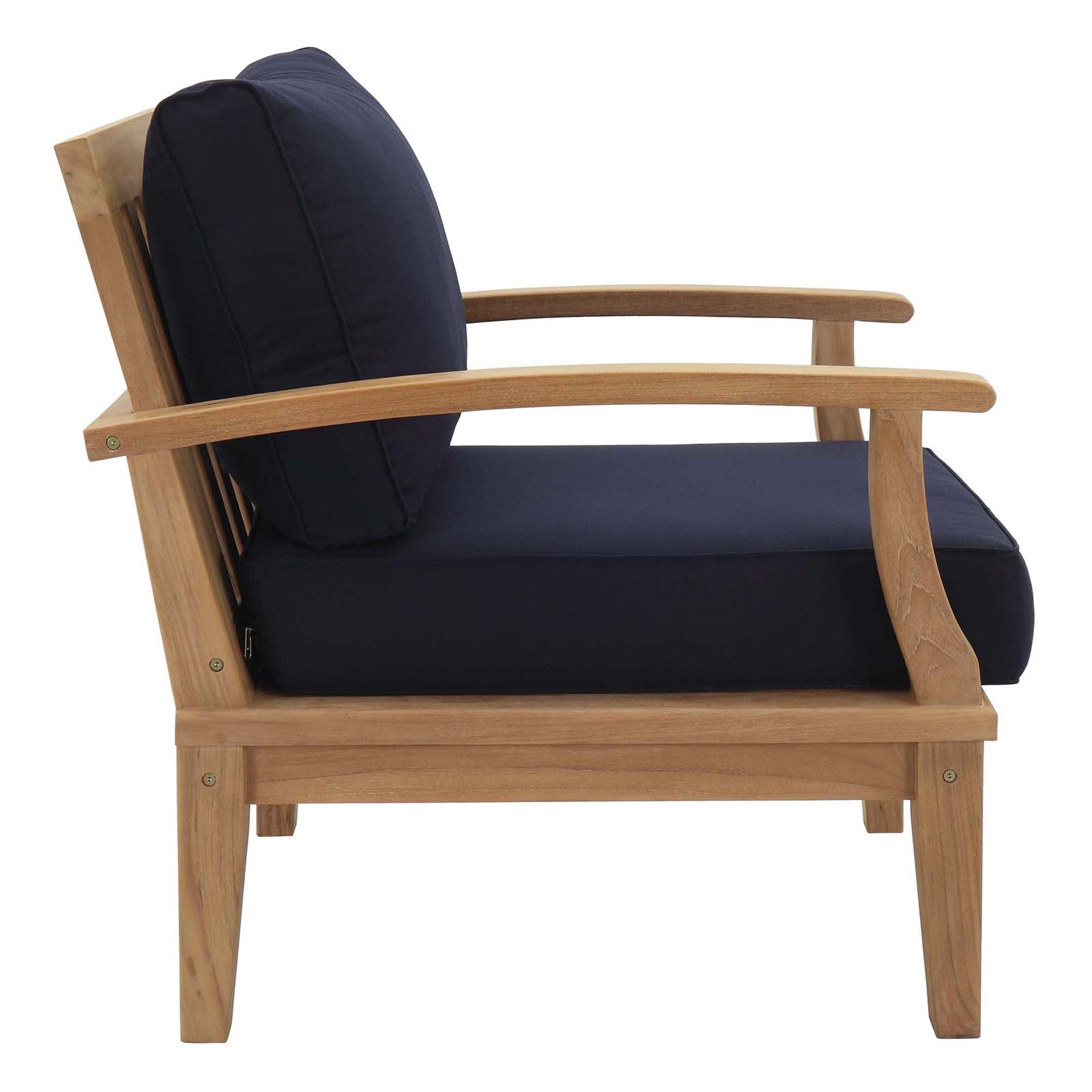 Modway Marina 3 Piece Outdoor Patio Teak Set