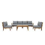 Modway Marina 7 Piece Outdoor Patio Teak Set