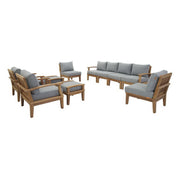 Modway Marina 10 Piece Outdoor Patio Teak Set