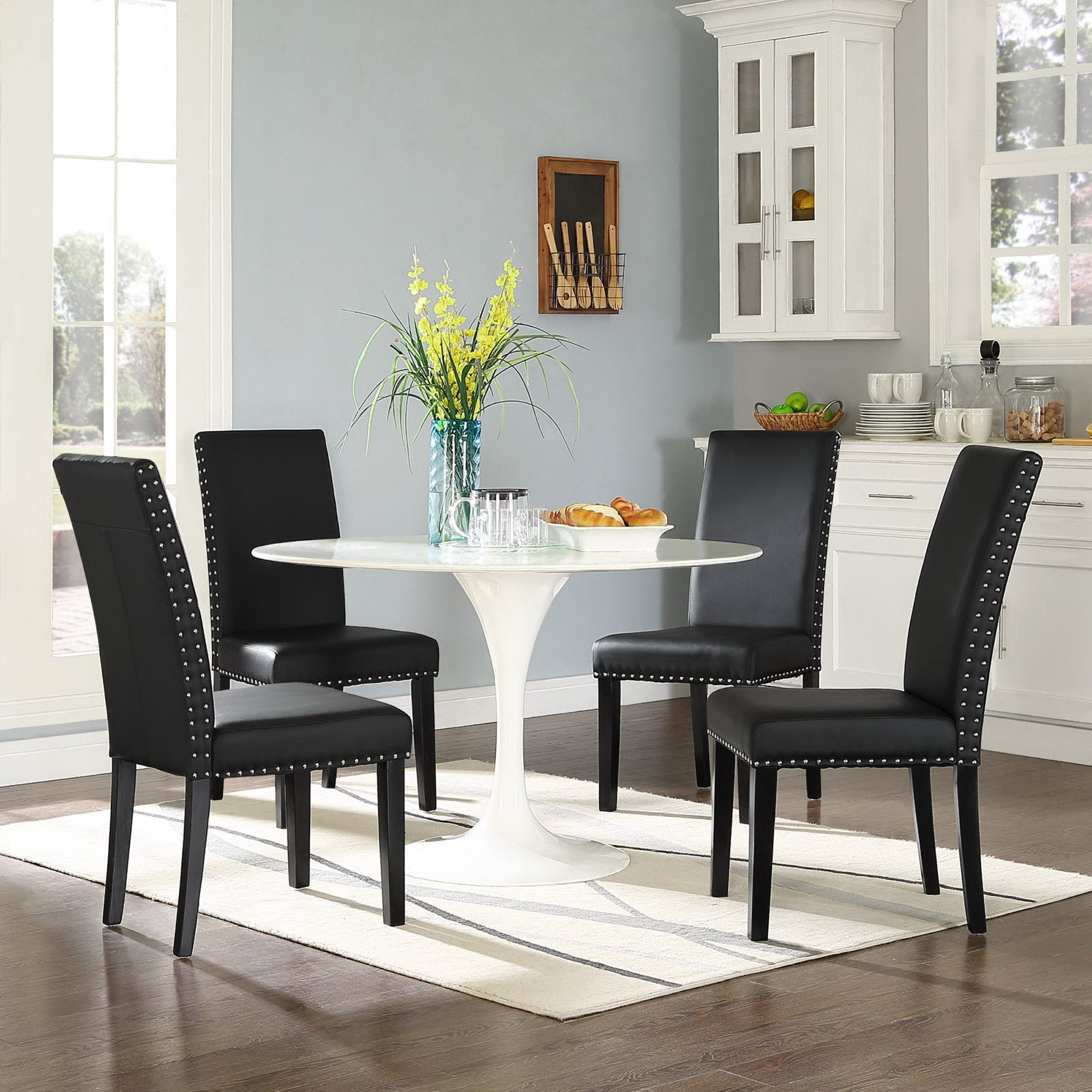 Modway Parcel Dining Faux Leather Side Chair