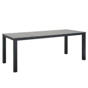 Modway Maine 80" Outdoor Patio Dining Table