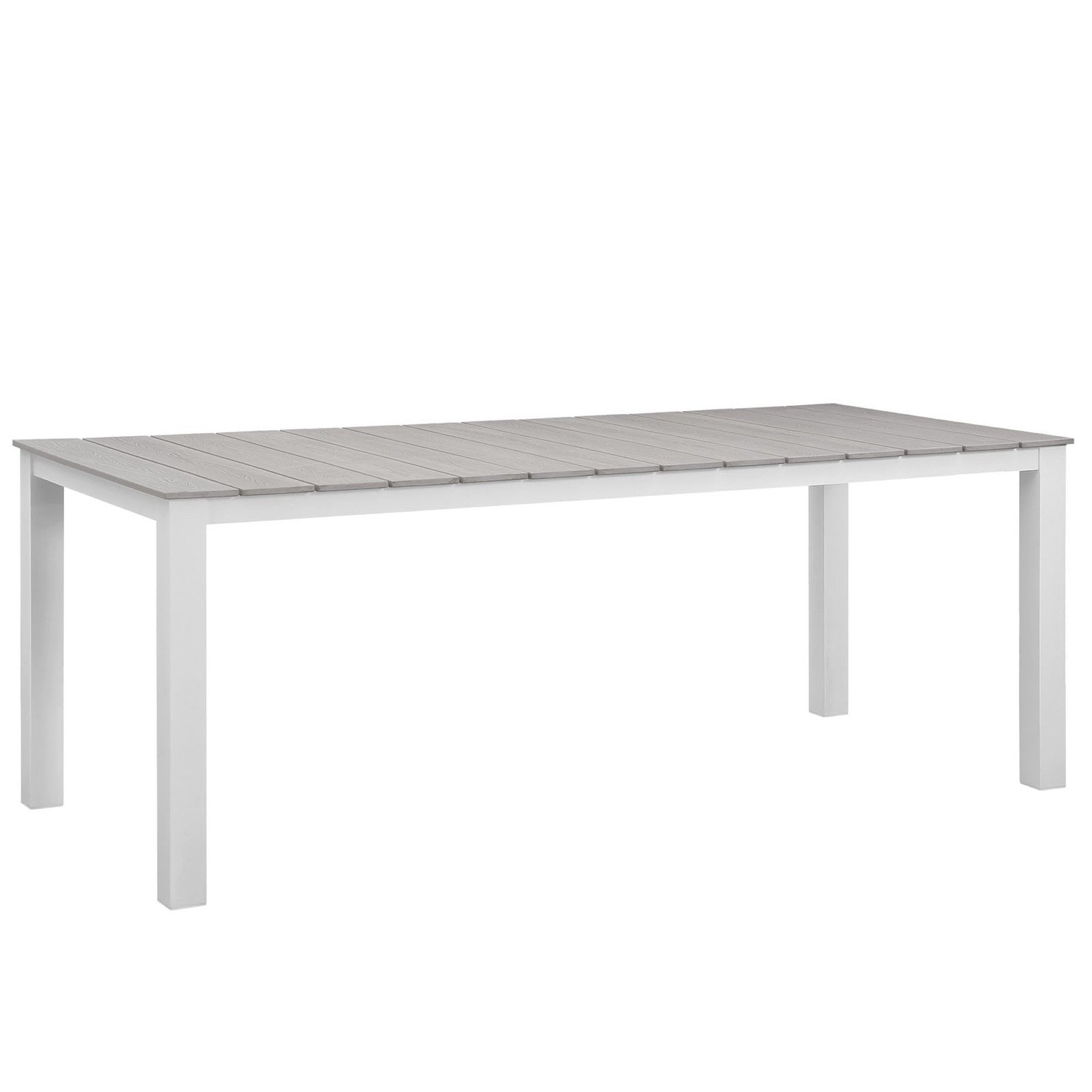 Modway Maine 80" Outdoor Patio Dining Table