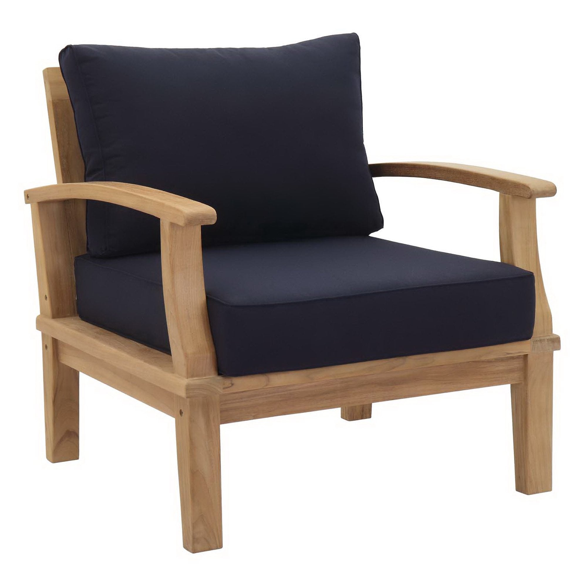 Modway Marina 6 Piece Outdoor Patio Teak Set