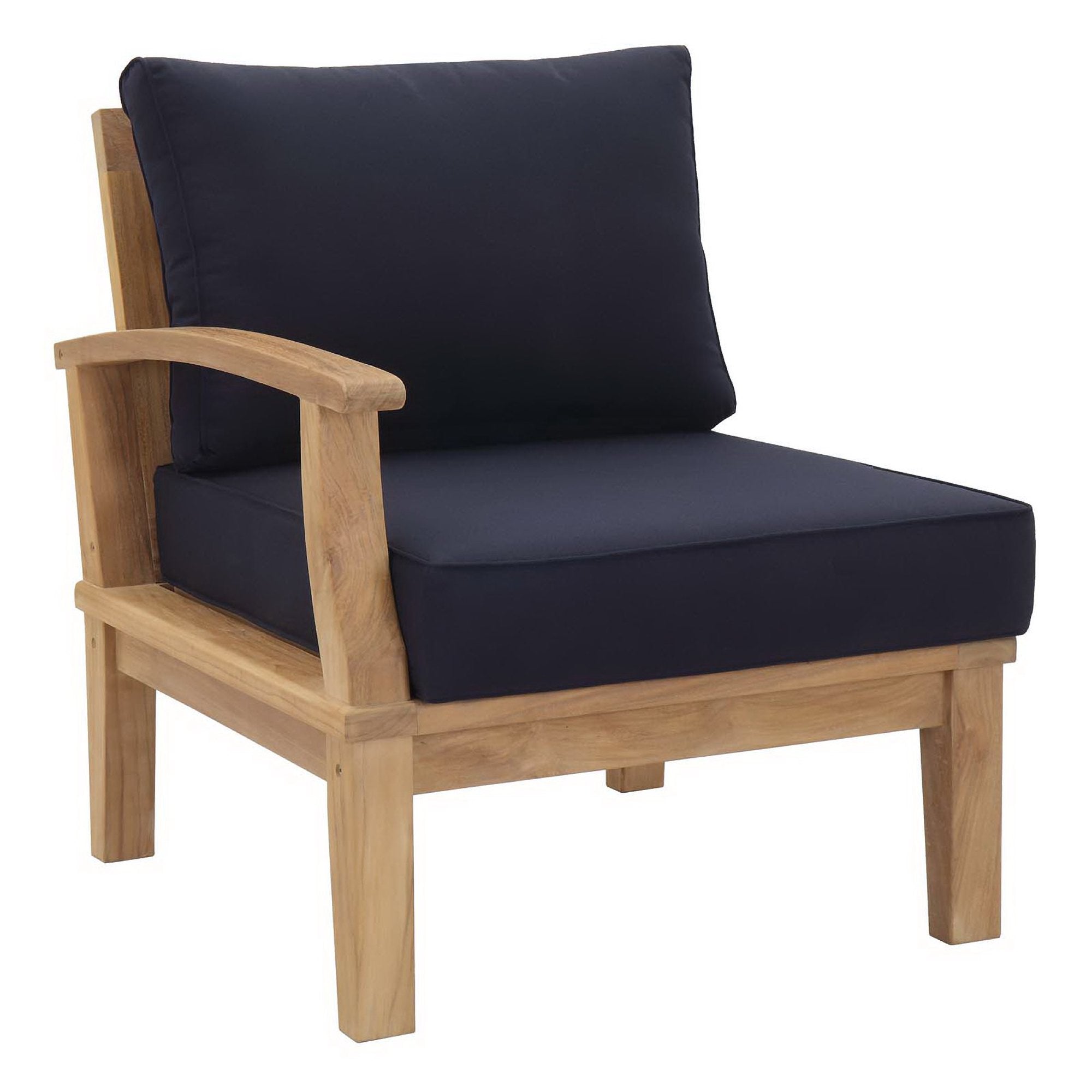 Modway Marina 6 Piece Outdoor Patio Teak Set
