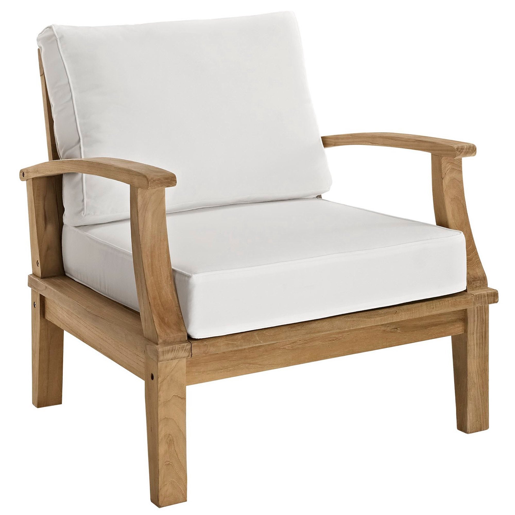 Modway Marina 6 Piece Outdoor Patio Teak Set
