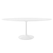 Modway Lippa 78" Oval Wood Dining Table
