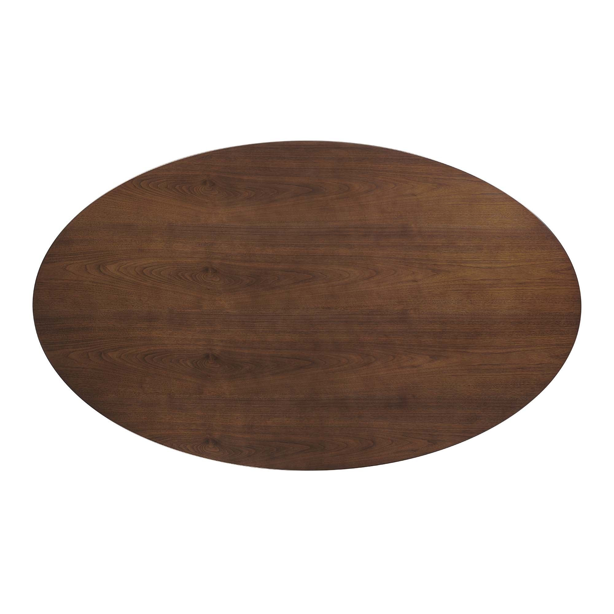Modway Lippa 78" Oval Wood Dining Table