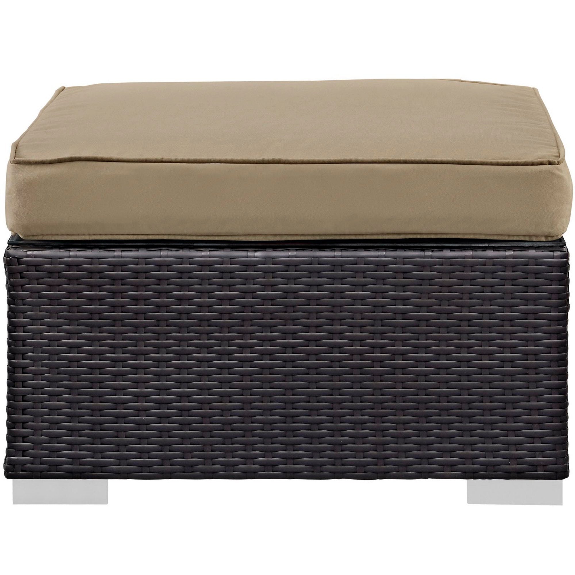 Modway Convene 5 Piece Outdoor Patio Sectional Set