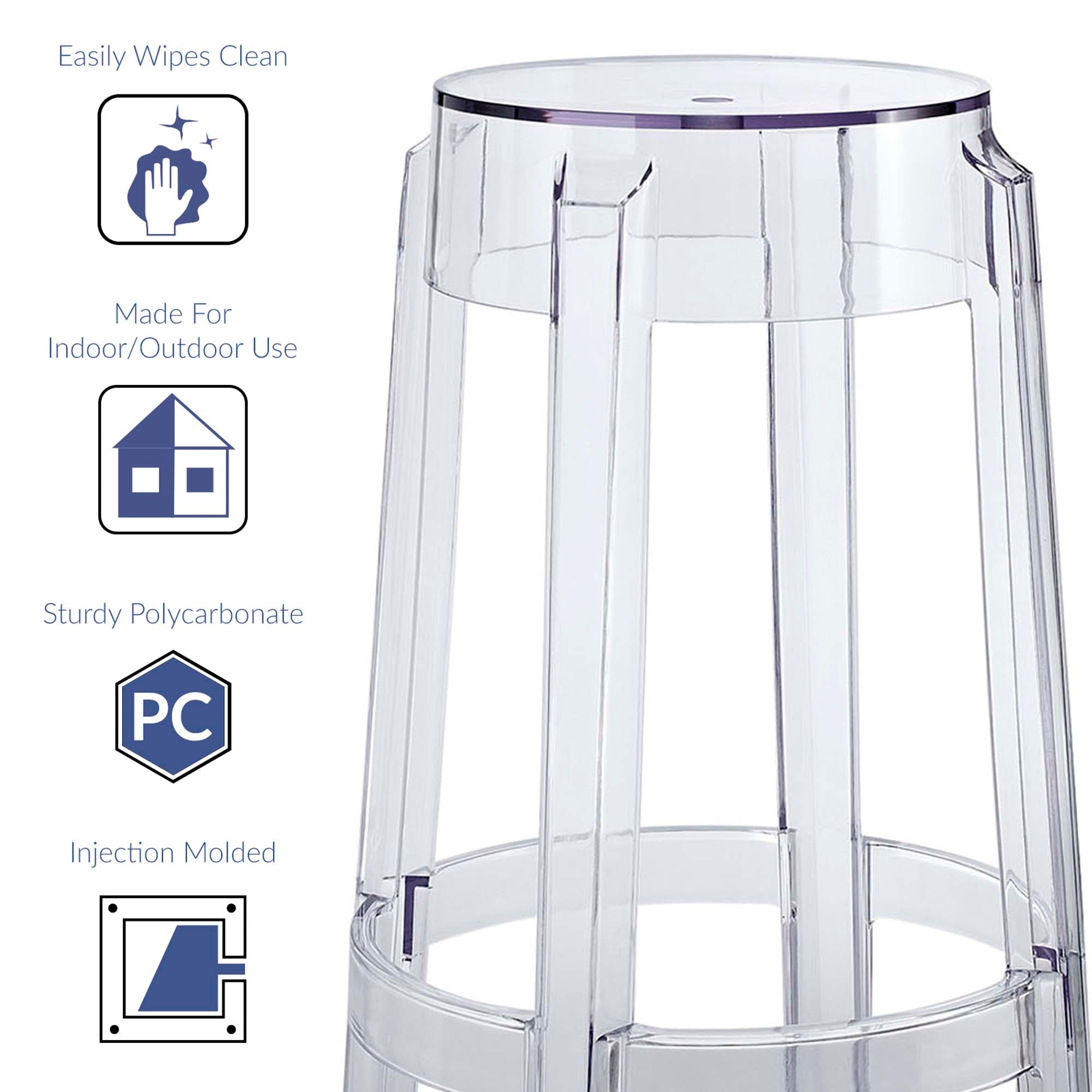 Modway Casper Backless Counter Stool