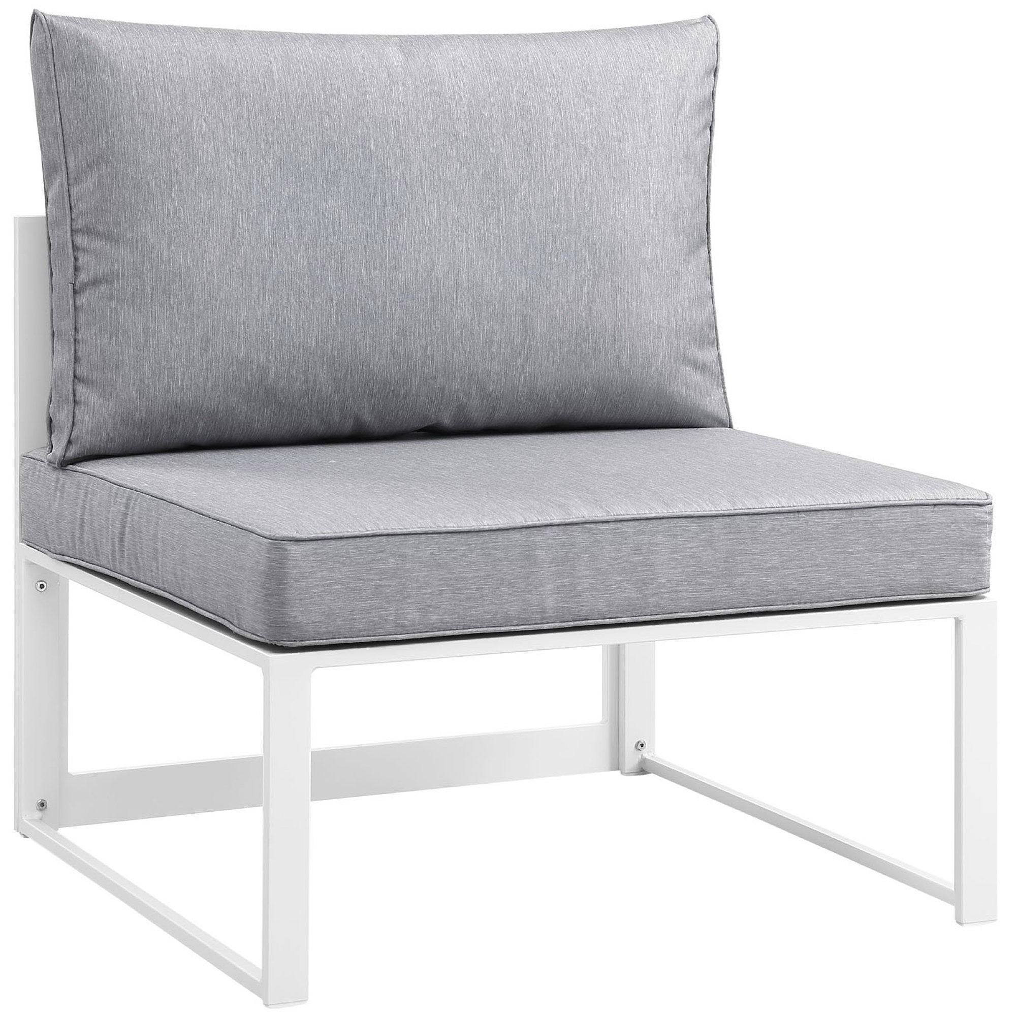 Modway Fortuna 8 Piece Outdoor Patio Sectional Sofa Set