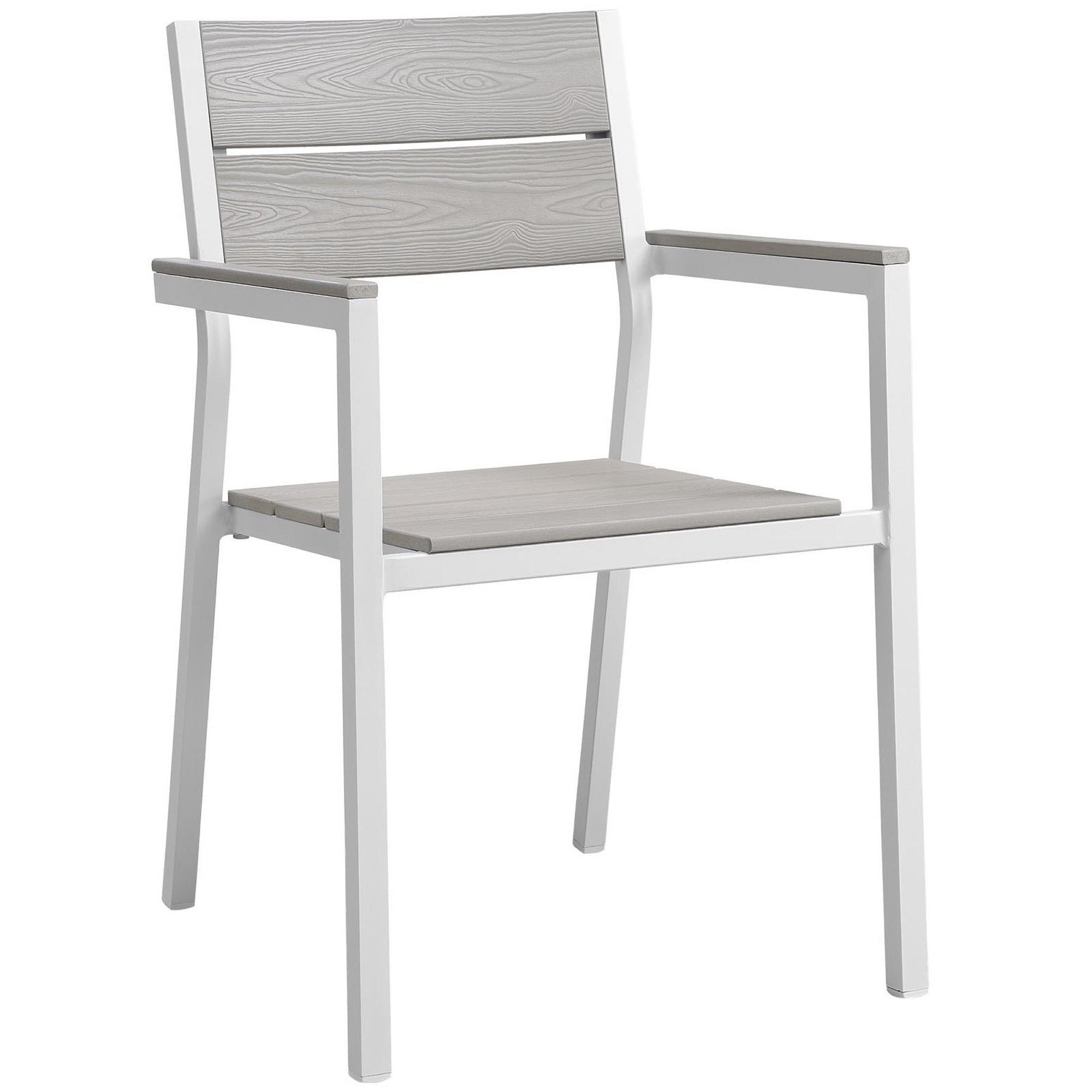 Modway Maine Outdoor Patio Dining Armchair Set of 2