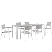 Modway Maine 7 Piece Outdoor Patio Dining Set