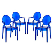 Modway Casper Dining Armchairs Set of 4