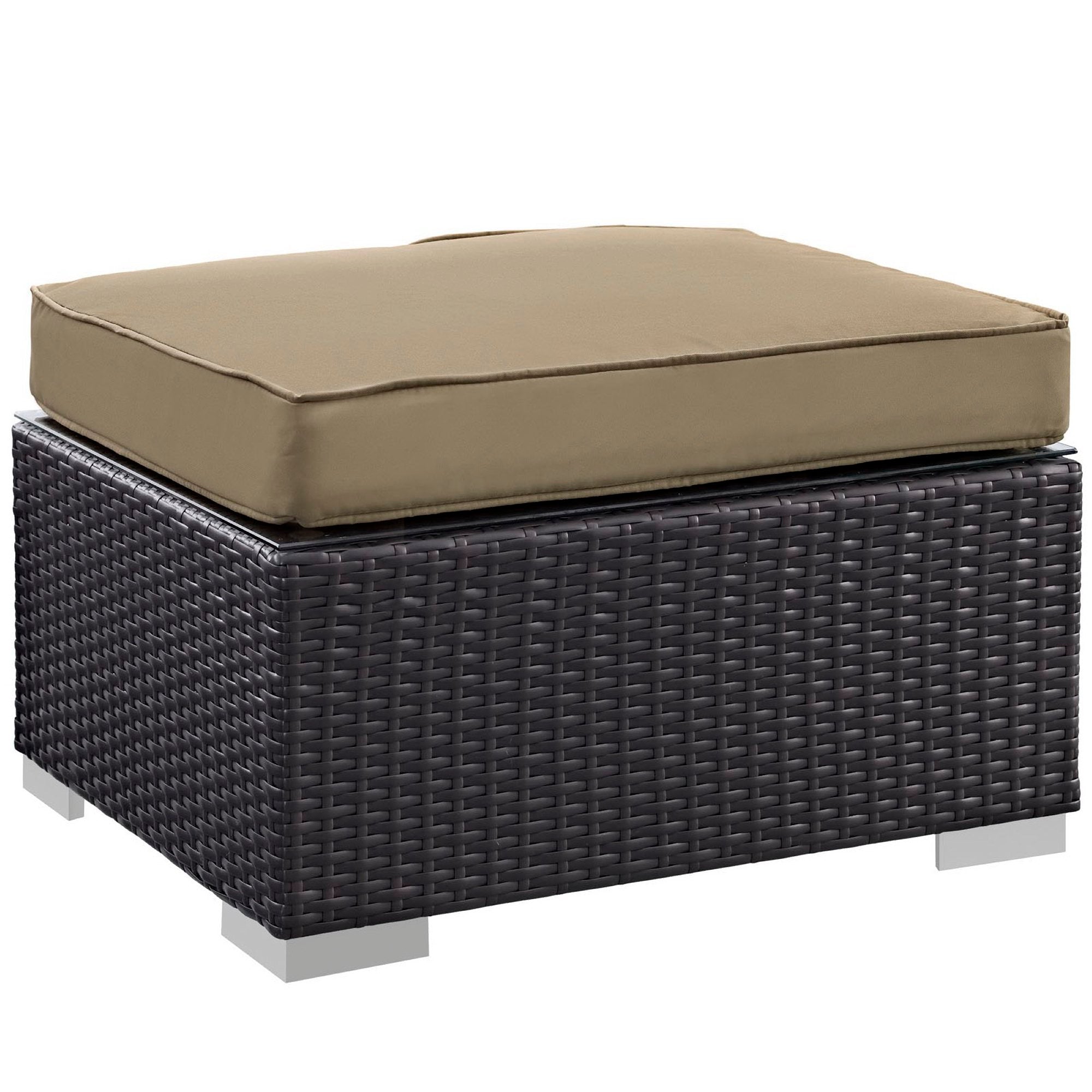 Modway Convene 5 Piece Outdoor Patio Sectional Set