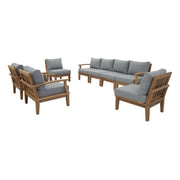 Modway Marina 8 Piece Outdoor Patio Teak Set