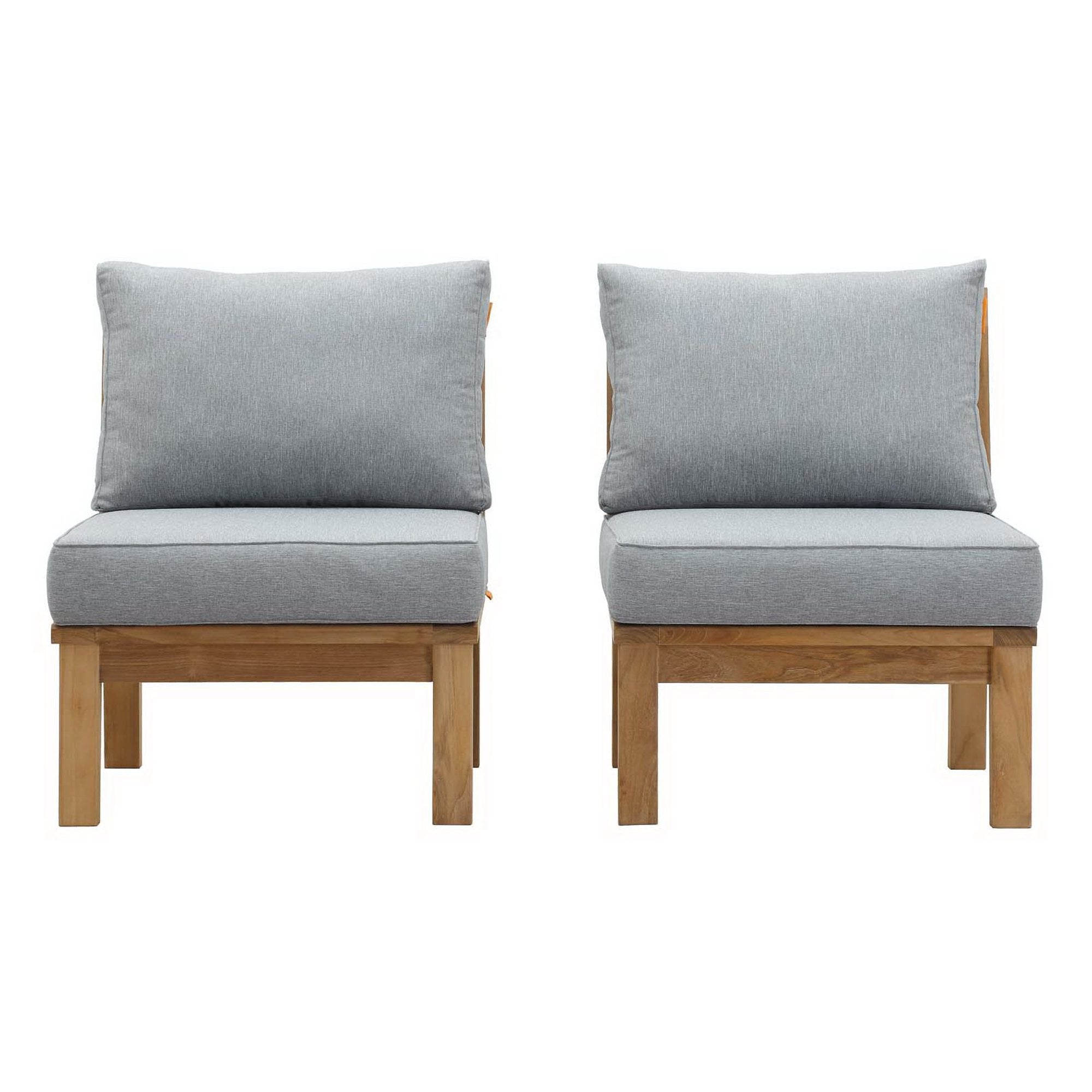 Modway Marina 2 Piece Outdoor Patio Teak Set