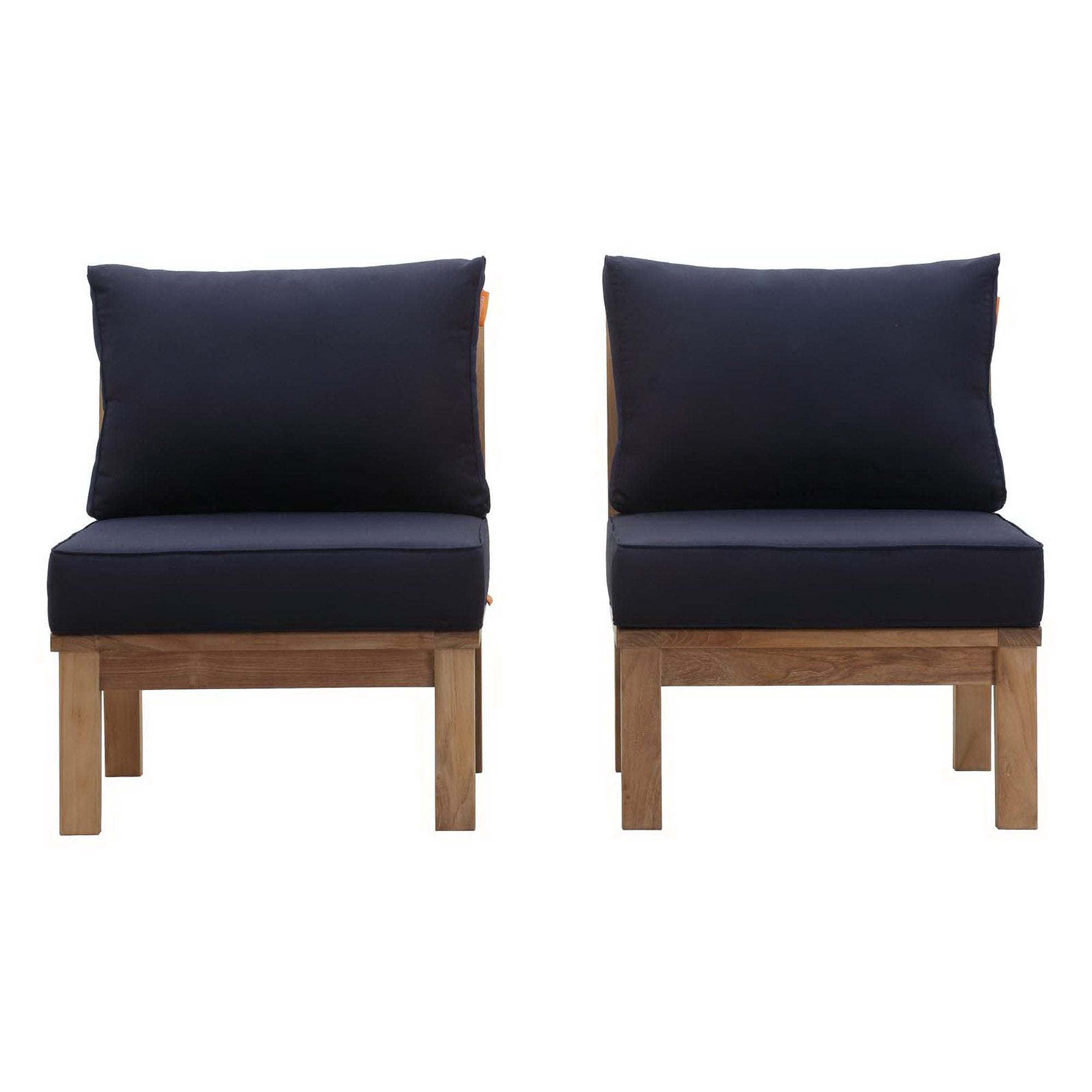 Modway Marina 2 Piece Outdoor Patio Teak Set