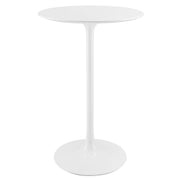 Modway Lippa 28" Round Wood Bar Table